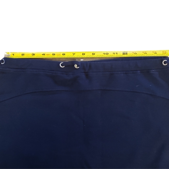 Syracuse Orangemen Cheer Skirt Womens XL Navy Orange Drawstring Embroidere Logo - Picture 4 of 8